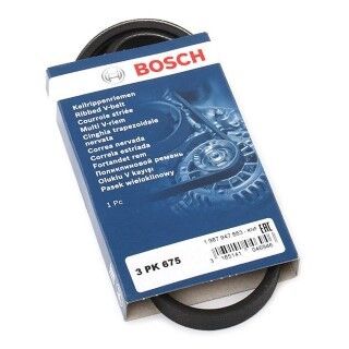 Nissan Micra K12 1.2 2002-2010 Bosch V Kayışı 3PK675 NETPAR7883 (CG12-CR12)