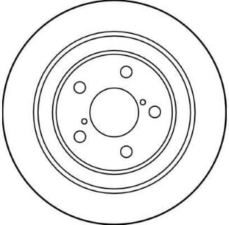 Subaru Impreza 2.0 1995-2007 TRW Arka Disk 2 Adet