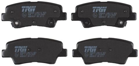 Hyundai i20 1.2 2014-2018 TRW Arka Balata