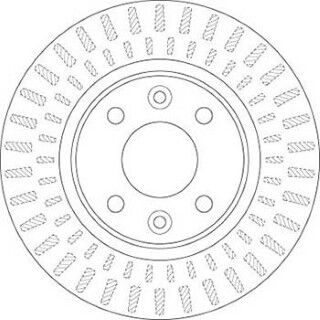 Renault Clio 5 1.0TCe 100 2019-2021 TRW Ön Disk 258mm 2 Adet (H4D)