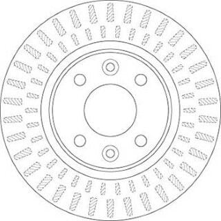Renault Taliant 1.0Sce 65 2021-2026 TRW Ön Disk 258mm 2 Adet (B4D)