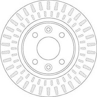 Renault Clio 5 1.0TCe 90 2020-2025 TRW Ön Disk 258mm 2 Adet