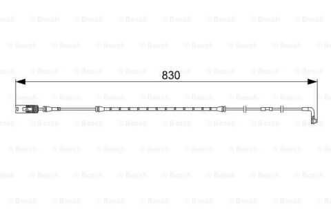BMW 7 E66 730Ld 3.0 2005-2008 Bosch Ön Balata Fişi