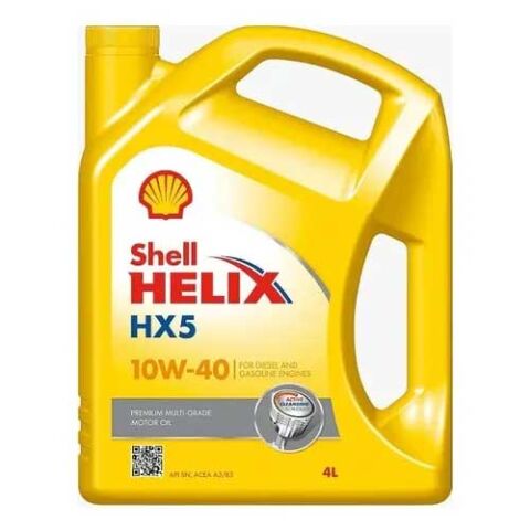 Shell Helix HX5 10W40 Motor Yağı 4 Litre Ü.T: 23/06/2025