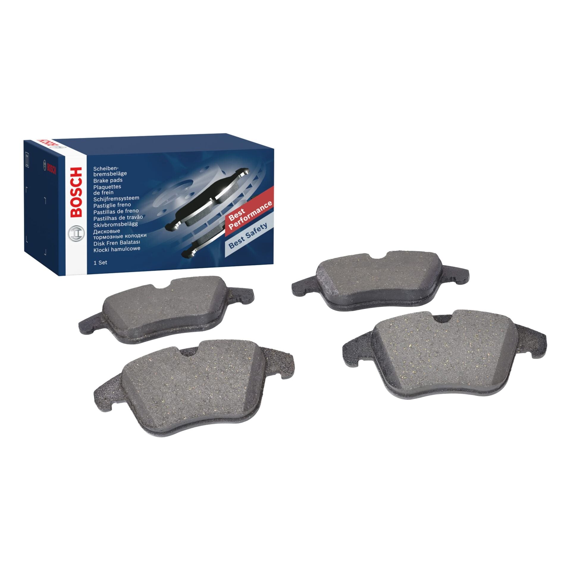 Citroen C5 2.0HDi 2008-2015 Bosch Ön Balata NETPAR24123 (RHF-RHR)