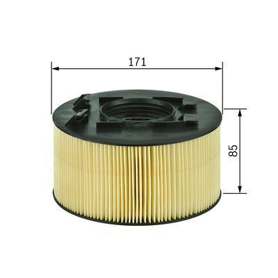 BMW 3 E46 318Ci 2.0 2001-2006 Bosch Hava Filtresi S3093