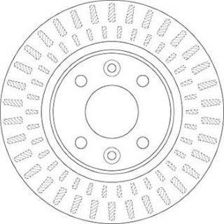 Renault Clio 3 1.6 2005-2011 TRW Ön Disk 2 Adet